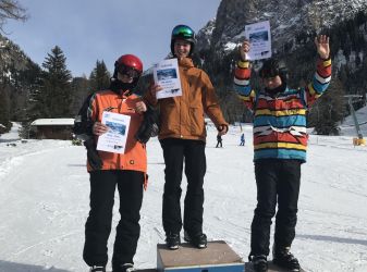 Skifahrt 2023 - Siegerehrung der Fortgeschrittenen.JPEG